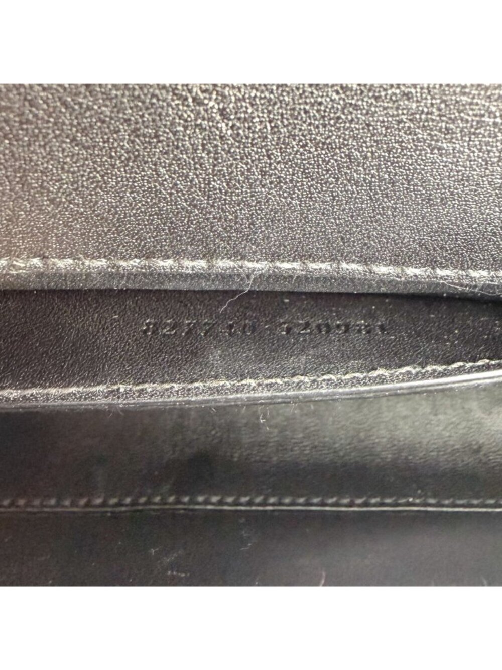 Gucci Bamboo Night Chain Turnlock Shoulder Bag Clutch Black Leather Small - Picture 15 of 15